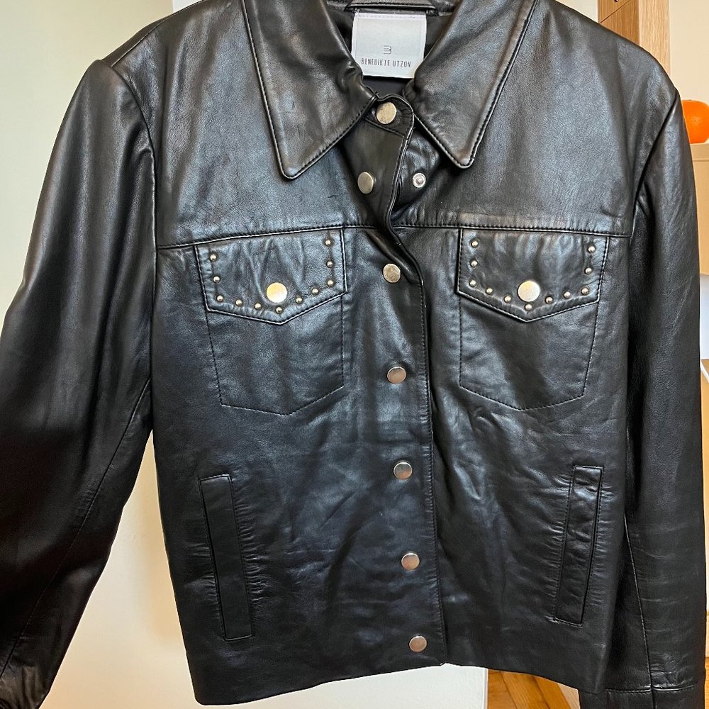 Benedikte Utzon Leather Jacket